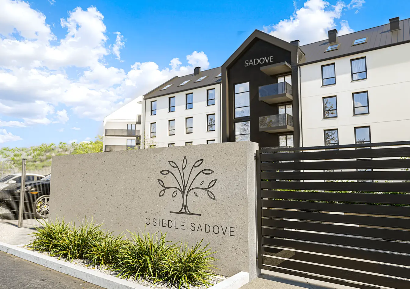 Osiedle Sadove – alejki i zieleń